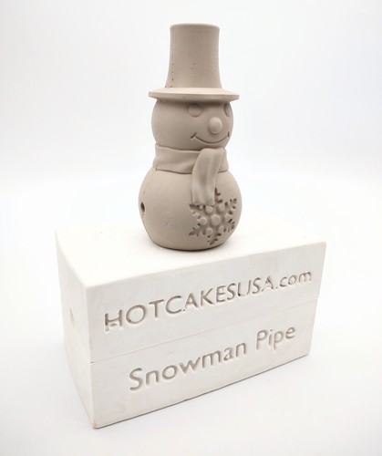Snowman Pipe ceramic slip casting plaster Mold - Picture 5 of 10