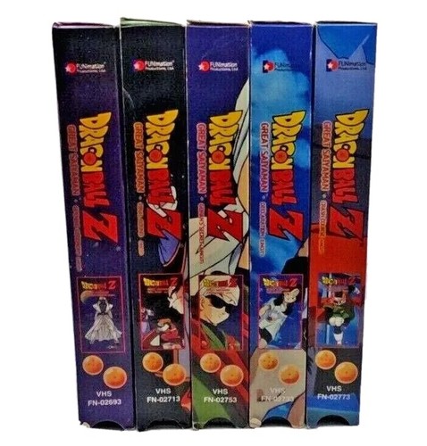 DRAGONBALL DRAGON BALL Z GT Vintage VHS ALL TESTED Authentic Choose Your Bundle - Picture 8 of 234