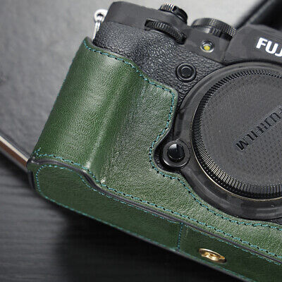 Fuji XT4 Genuine Leather Camera Case Handmade Bag Half Cover For Fujifilm  XT4