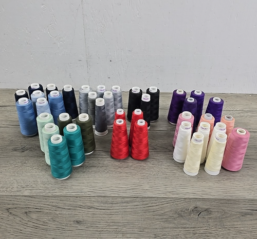 Maxi-Lock & Sure-Lock Polyester Thread Cones - Various Colors - 40 Spools