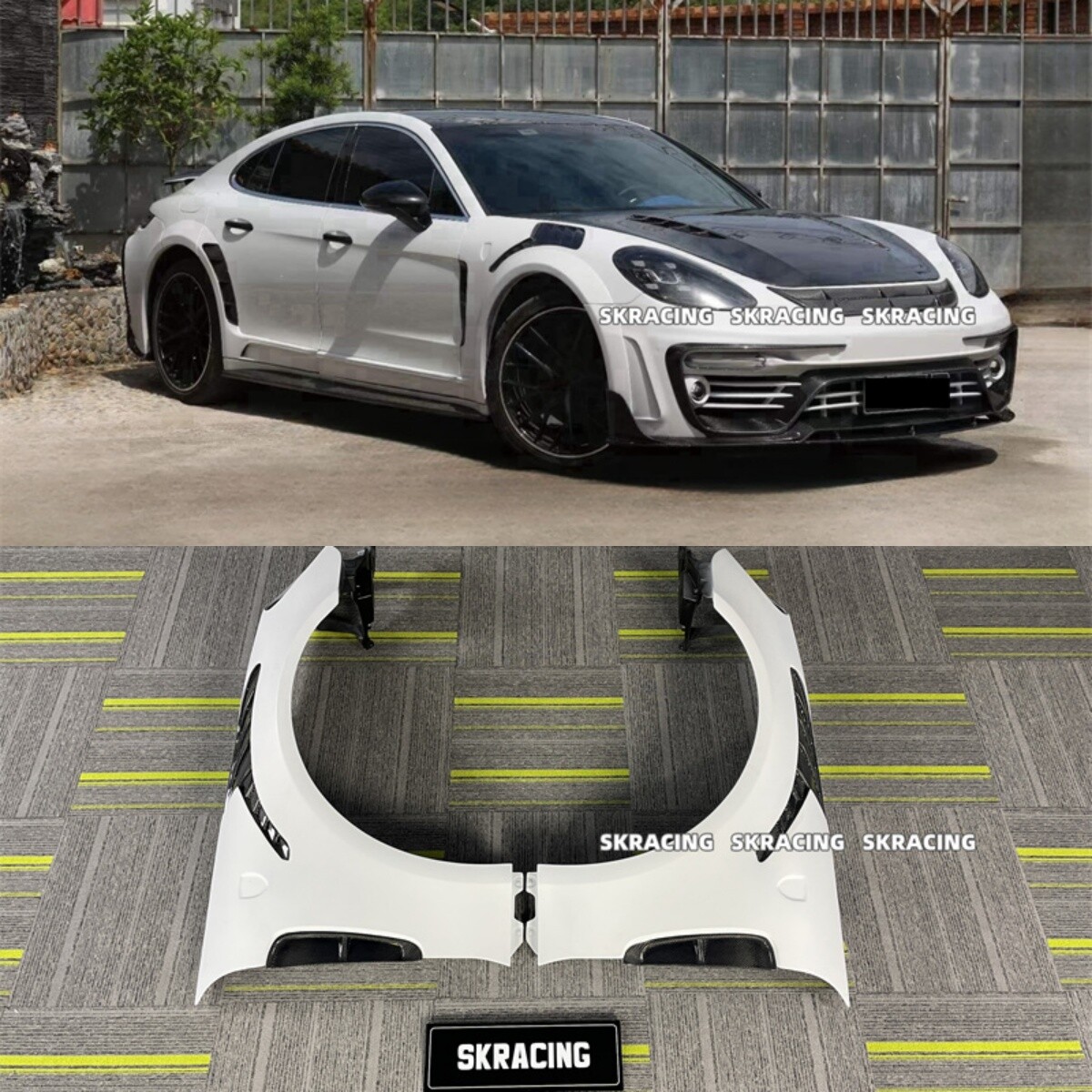 Full Hood & Fender + Mirror Kit | PORSCHE PANAMERA 4 E-HYBRID 2017 Full Hood & Fender + Mirror Kit | PORSCHE PANAMERA 4 E-HYBRID 2017
