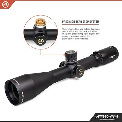 Athlon Midas TAC HD 6-24x50 APLR4 FFP MOA Riffle Scope - 213076