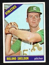 1966 Topps #18 Roland Sheldon EX
