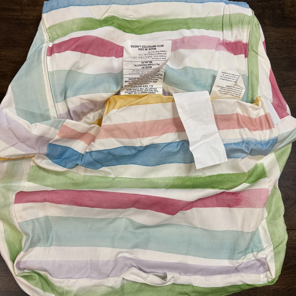 SOLO FUNDA A RAYAS ARCO IRIS KAYLA SILLA KARN KIDS MY FIRST ANYERE CHAIR Foto 3 de 4