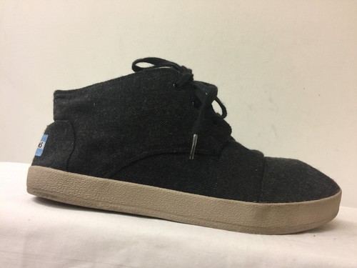 Tom Men Gray Wool  Lace Up ankle Men shoes  Size 8.5 - Bild 1 von 9