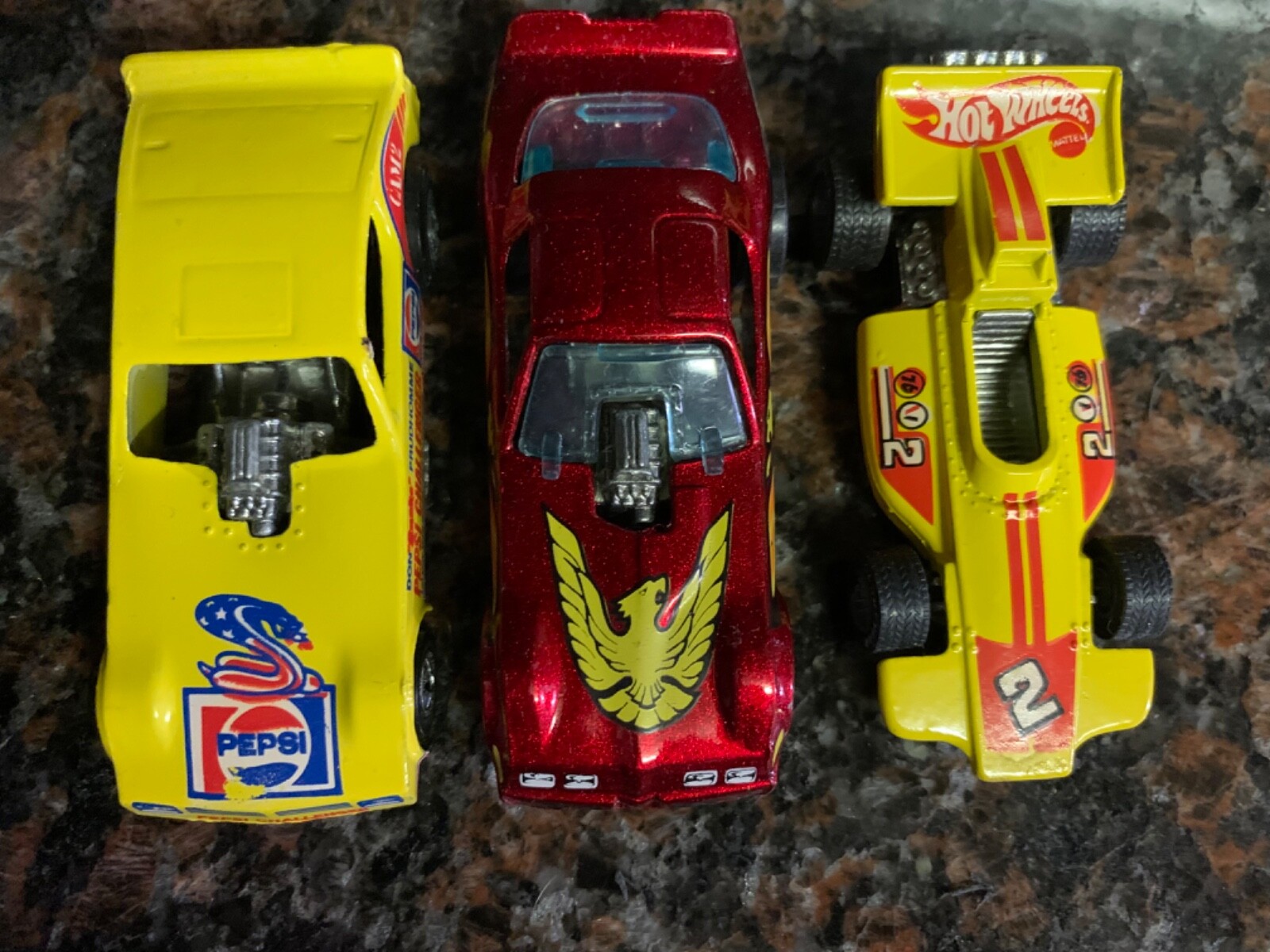 Hot Wheels Racer Gift Pack Race Car Funny Car Formula Cars lot of 6