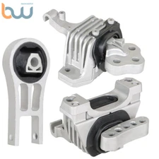 For 2015/2016/2017 Chrysler 200 2.4L Engine Motor & Transmission Mount Kit 3PCS