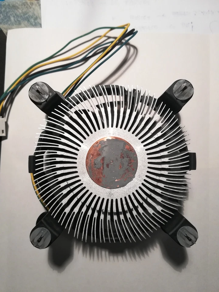 VENTOLA E DISSIPATORE PROCESSORE INTEL E COOLER MASTER 2 PEZZI - Immagine 3 di 4