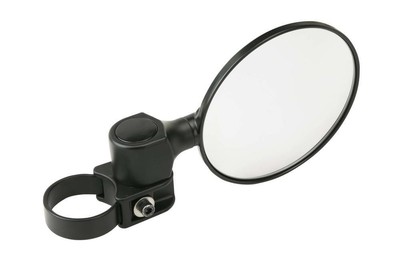 Scosche Base Clamp System 5in. Convex Round Mirror - Black - PSM21008