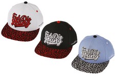 Flat Fitty Fads Die Young Elephant Snapback Cap Hat - Many Colors