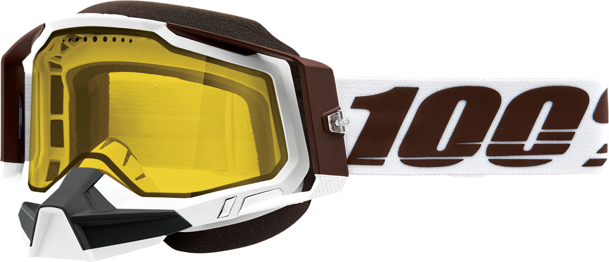 100 Racecraft 2 Snow Goggles 5012260806 Snowbird Yellow eBay