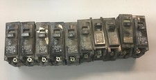  Lot Of 10 Misc. Circuit Breakers 20 Amp, 1 Pole, Used 305 