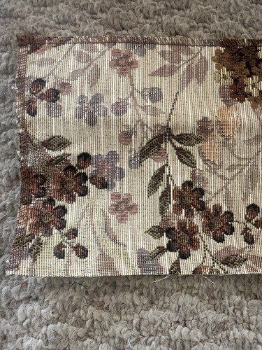 Lot of 19 Charlotte Upholstery Fabric Samples – Leaf & Floral Patterns ~13x6 - Picture 8 of 23
