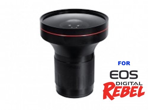 X21 SPORTS ACTION FISHEYE LENS FOR CANON EOS REBEL 1100D 1200D 1300D T5 T6 T7 T3 - Picture 2 of 11