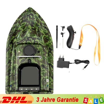 500m RC Fischköder Boot Futterboot Bausatz Köderboot Baitboat 1.5 kg Nachtangeln