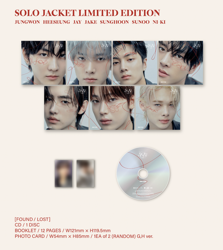 ENHYPEN Japan 3rd Single 「結 - YOU -」CD A B Univ Weverse Solo CD - Picture 11 of 23