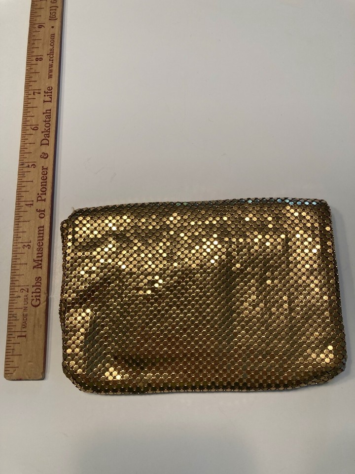 Vintage Purses Lot (4), Whiting & Davis(2), Lowry & Mund, Unmarked Deco