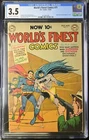 World’s Finest Comics #71 Jul 1954, DC 1st SUPERMAN & BATMAN CGC GRADED 3.5