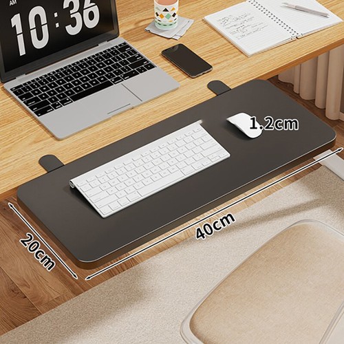 Non-punching Desktop Extending Board Foldable Office Computer Working Extens _ou - Photo 15/20