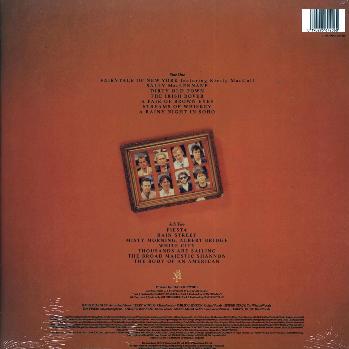 欧LP Pogues The Best Of The Pogues 0190295672560 Pogue Mahone Records /00260 欧LP Pogues The Best Of The Pogues 0190295672560 Pogue