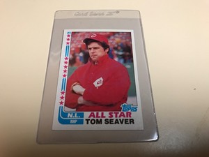 Gem-mint-1982-Topps-TOM-SEAVER-Baseball-Card-346-Cincinnati-Reds-Free-Shipping