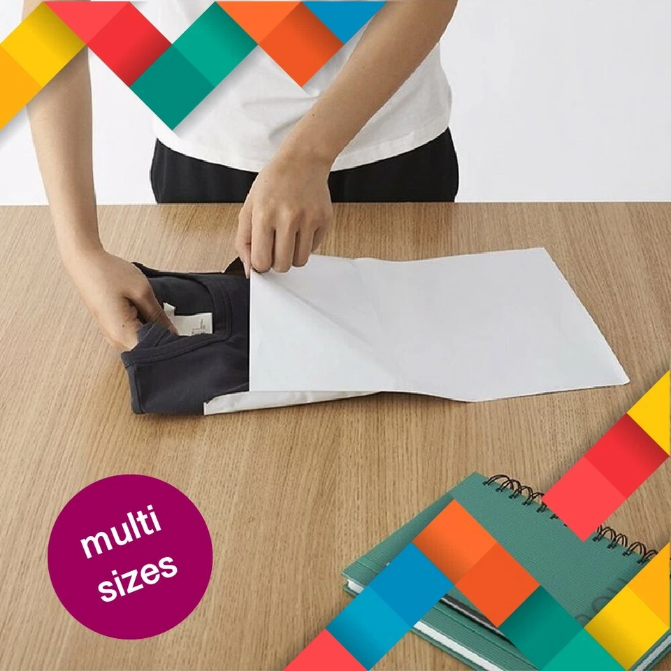 100Pcs Poly Mailer Post/Courier Bag Plastic Satchel Self Sealing Satchel - image 4 of 4