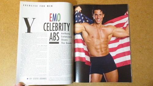 Übungsmagazin hemdloses männliches Modell Greg Plitt - Fitness Workout + Poster - Bild 7 von 16