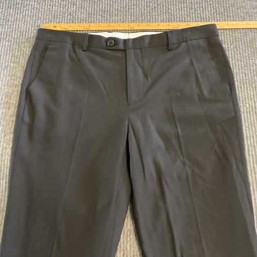 Pantaloni abiti da uomo Boohoo 34R neri da uomo - Foto 2 di 11