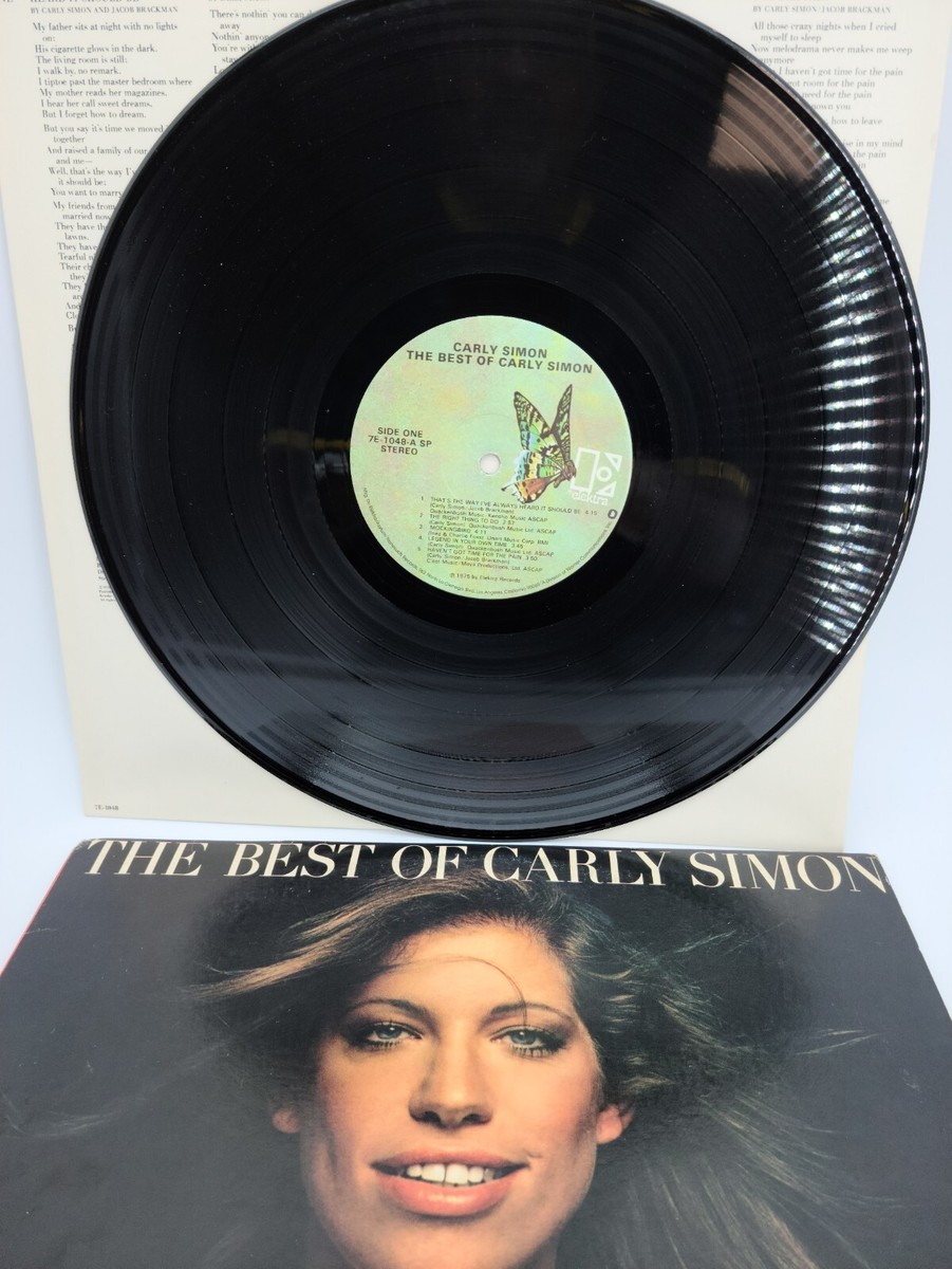 Carly Simon - The Best Of Carly Simon Vinyl LP | eBay