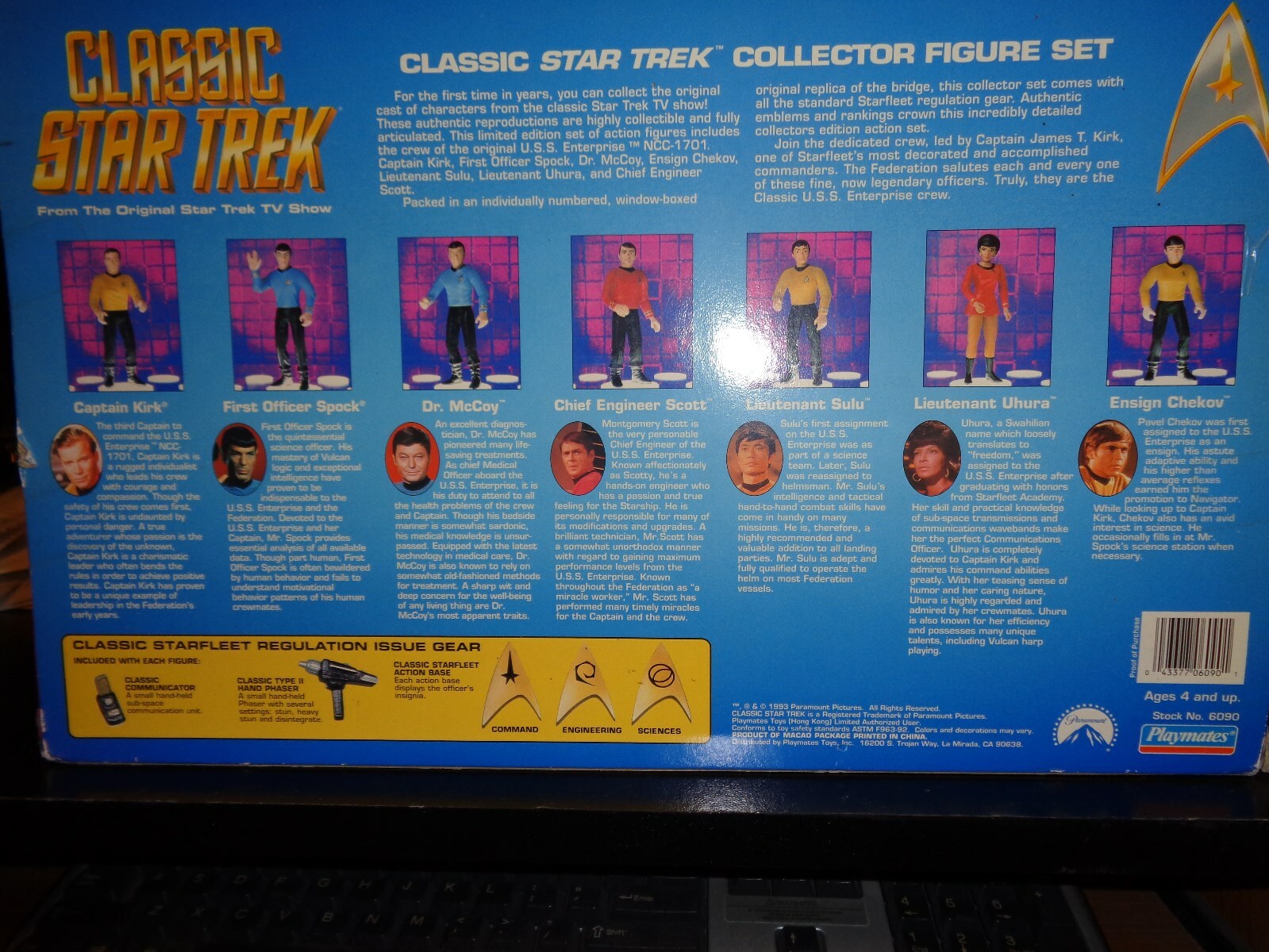 classic star trek collector figure set