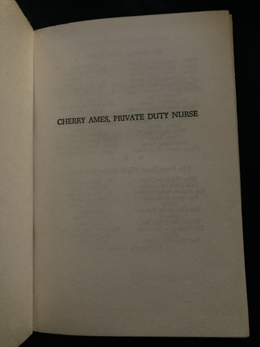 Cherry Ames, Private Duty Nurse: Book 7 - Picture 4 of 8