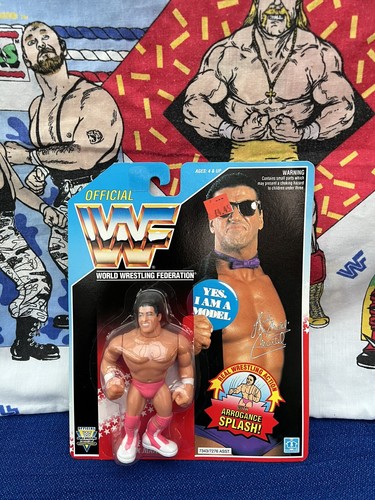 Official WWF, 1992 Hasbro MOC The Model Rick Marte...