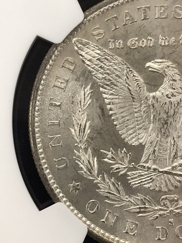 1880 S $1 NGC Graded MS 63 (Hit List 40 Vam-12) 8/7 Medium S 6015221-015 Morgan - Picture 11 of 14