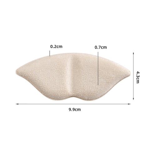 4 Pairs Anti-wear Back Stickers Miss High Heel Inserts for Women - Imagen 7 de 12