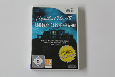 Nintendo Wii Wii U Spiel Agatha Christie: Und dann gabs keines mehr