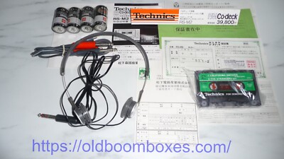 Brand New TECHNICS RS-M2 Stereo Cassette FM Co-DECK | eBay