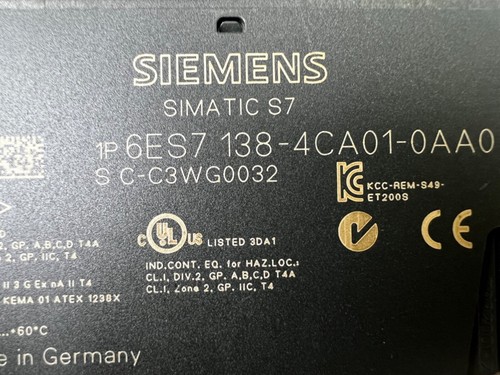 USED SIEMENS 6ES7 138-4CA01-0AA0 PM-F modul. Tested. Fast shipping - Afbeelding 2 van 2