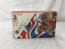 NEW 1973 Airfix 1815 Waterloo British Infantry 29 Figures 1:32 Scale Boxed RARE