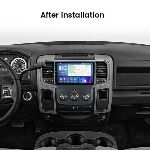 9inch 4+64G Car Radio Stereo GPS CarPlay For Dodge Ram 1500 2500 3500 2013-2018 - Picture 3 of 15