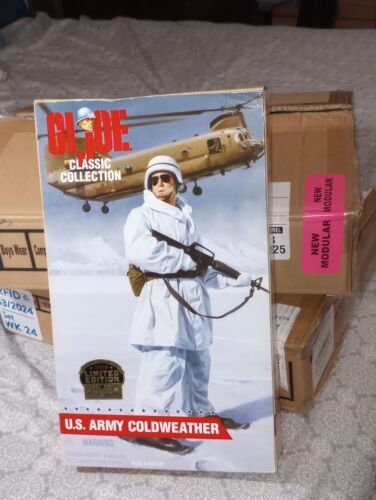 GI Joe Classic Collection US Army Coldweather 12" Figure 1998 New Open Box