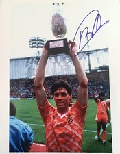 Marco Van Basten signed 10x8 Holland Image B photo UACC Registered dealer AFTAL Marco Van Basten signed 10x8 Holland Image B photo UACC Registered dealer AFTAL