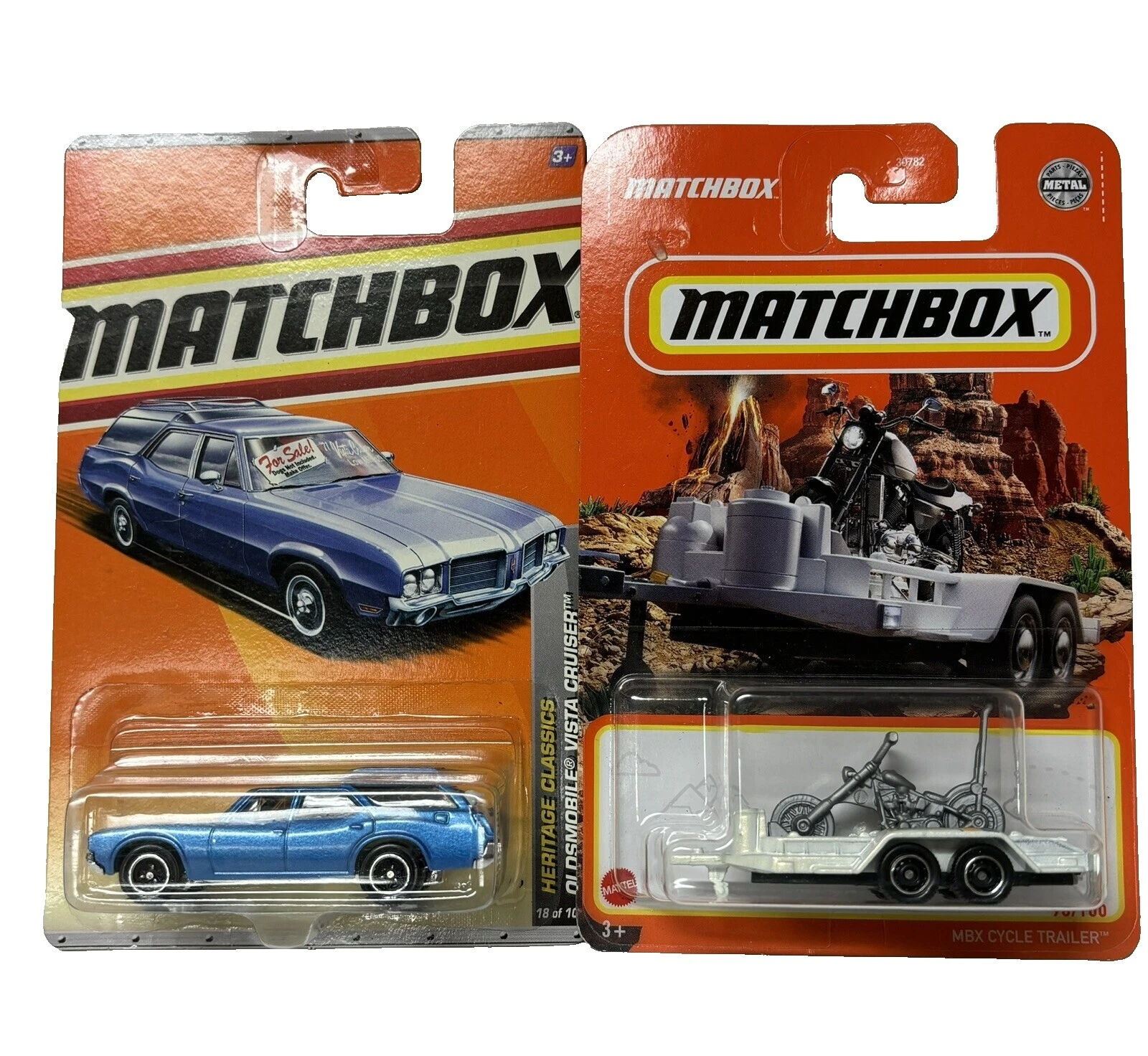 Matchbox 1:64 Scale Diecast Trailers