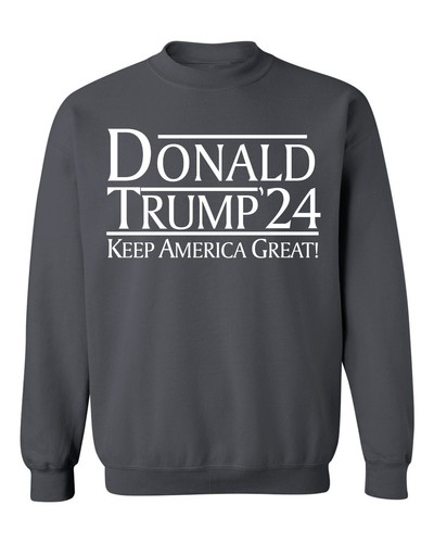Donald Trump 2024 Keep America Great Crewneck Sweatshirt Vance - Picture 9 of 14