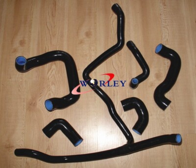 Silicone Radiator black Hose For 1989-1992 BMW E30 M20 320i / 325i 1990 1991 92