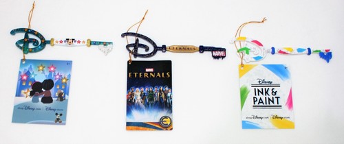 Disney Key Our Family To Yours & Ink & Paint + Marvel Eternals Key Lot Of 3 - Picture 1 of 2