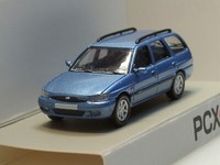 Premium Ford Escort Mk Vii Turnier, Hellblau Met. - Pcx 870465 - 1:87