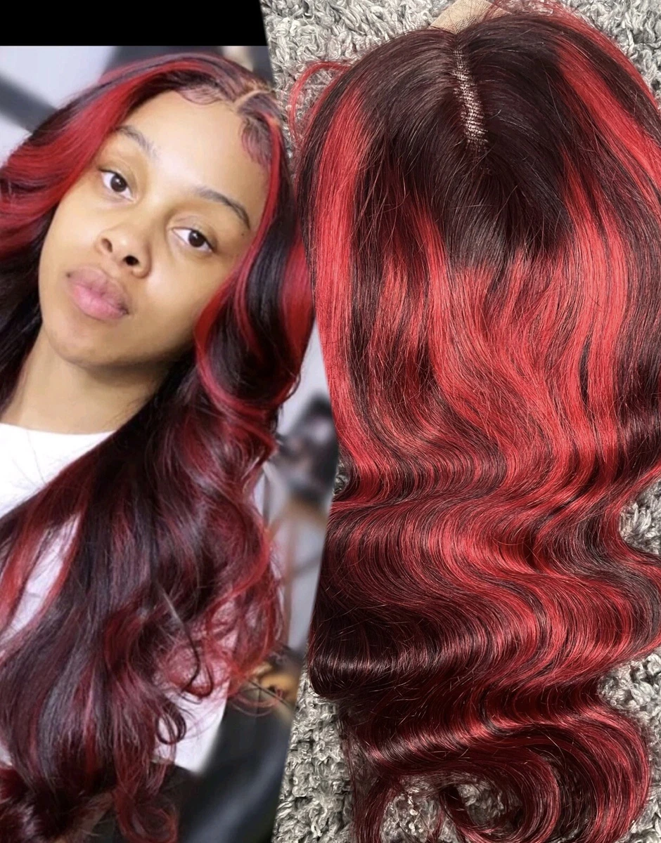 Sew in weave hairstyle with color, just love this color. If you need  #bundles, #closures, or #fron… | Long hair styles, Straight hairstyles,  Black girls hairstyles