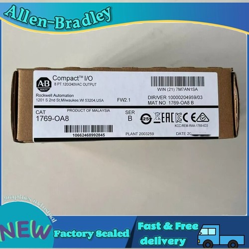 Neu fabrikversiegelt 1769-OA8 SER B CompactLogix SPS Ausgangsmodul 1769OA8 ab