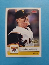 TOM GORZELANNY 2006 FLEER RC ROOKIE BASEBALL CARD # 278 G1887. rookie card picture