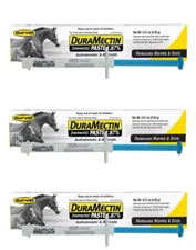 Authentic Durvet Duramectin Dewormer Paste 3-Pack EXP Date April 2027